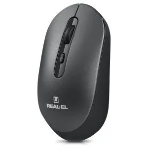 Мишка REAL-EL RM-470W Wireless/Bluetooth Dark Gray (EL123200049) U0984814, Мишки - фото 7