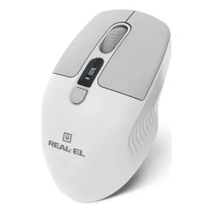 Мышка REAL-EL RM-480W Wireless/Bluetooth White (EL123200050) U0984817, Мышки - фото 5