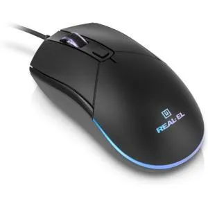 Мышка REAL-EL RM-515 USB Black (EL123200059) U1115565, Мышки - фото 7