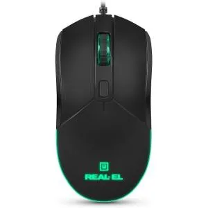 Мышка REAL-EL RM-515 USB Black (EL123200059) U1115565, Мышки