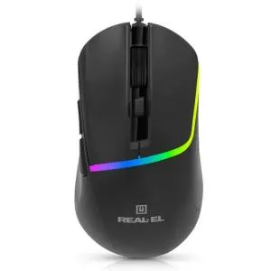 Мышка REAL-EL RM-530 USB Black (EL123200053) U1115566, Мышки