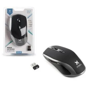 Мышка Vinga MSW-909 Silent black-grey U0299591, Мышки - фото 4