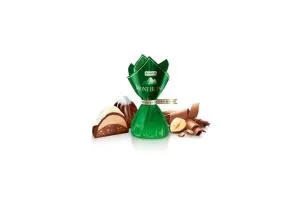 Цукерки Монблан крем-праліне+подрібнений лісовий горіх ПКФ 1кг /4пак 4823077632518, Цукерки