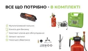 Мультитопливная горелка BRS алюминиевый сплав BRS-8B, Газовые горелки - фото 13