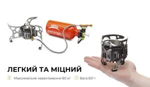 Мультитопливная горелка BRS алюминиевый сплав BRS-8B, Газовые горелки - фото 15