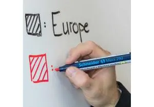 Набір 4 маркера SCHNEIDER MAXX 293 для дощок та фліпчартів у картонній упаковці S129394, Спеціальні маркери - фото 3