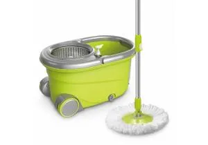 Набор для уборки швабра с отжимом и дозатором мыла Optima Cleaning O73010, Швабры