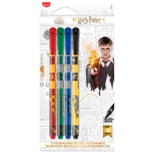 Набор фломастеров Maped HARRY POTTER Graph'Peps Medium X4 MP.749600, Фломастеры