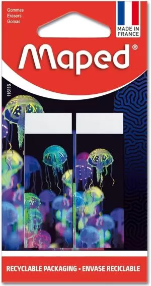 Набір гумок Maped DEEPSEA PARADISE 2 шт MP.116116