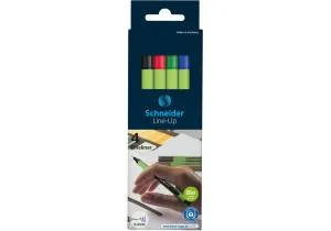 Набор лайнеров SCHNEIDER LINE-UP 4 цвета в картонной упаковке S191094, Линеры