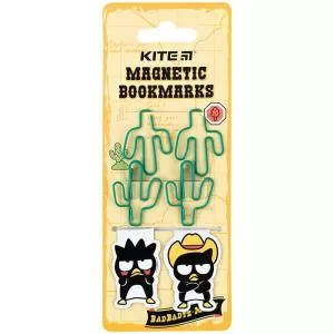 Набор магнитных закладок с фигурными скрепками Kite HK24-495