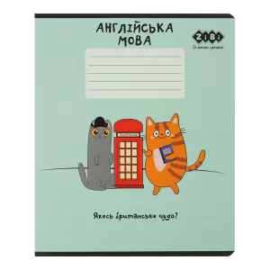 Набір зошитів ZiBi 10 штук 8 предметів CUTE CAT 36 арк KIDS LINE ZB.1731-99 - Фото 3