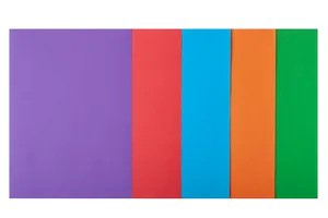 Набір кольорового паперу А4, 80г/м2, INTENSIVE, 5 кол., 20 аркушів BUROMAX BM.2721320-99