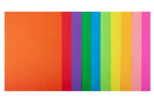 Набір кольорового паперу А4, 80г/м2, NEON+INTENSIVE, 10 кольорів, 20 аркушів BUROMAX BM.2721820-99