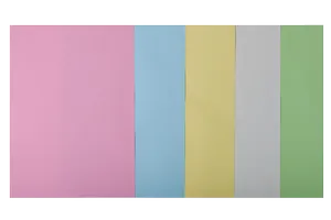 Набор цветной бумаги А4, 80г/м2, PASTEL, 5 цв., 50 листов BUROMAX BM.2721250-99