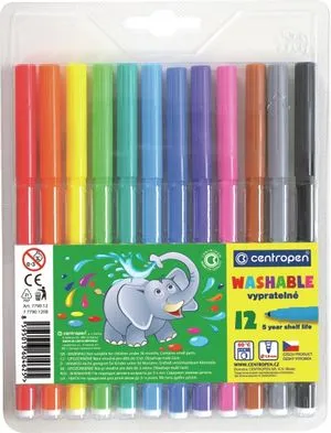 Фломастеры Centropen WASHABLE 7790 - Фото 4