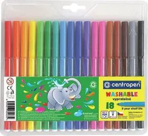 Фломастеры Centropen WASHABLE 7790 - Фото 5