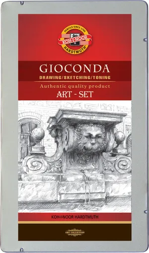 Набор художественный Gioconda 8894 Koh-i-Noor металлическая упаковка - Фото 2