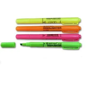 Набір текстових маркерів Highlighter 4 шт. 1-4 мм Centropen 8722/4/BL - Фото 2