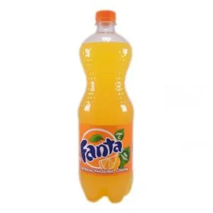 Напиток Fanta безалкогольный сильногазированный 1,25 л ПЭТ f.28938, Сладкая вода