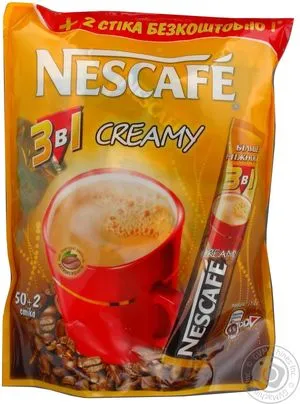 Nescafe 3В1 КРІМ 12 50+2 20Г