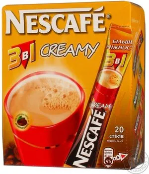 Nescafe 3В1 КРІМ 24 20Х17.2Г