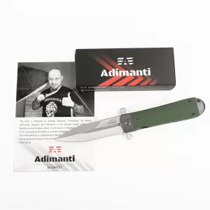 Складной нож Adimanti Samson by Ganzo (Brutalica design) зеленый Samson-GR - Фото 1