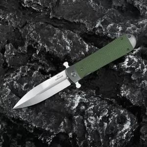 Складной нож Adimanti Samson by Ganzo (Brutalica design) зеленый Samson-GR - Фото 8