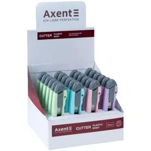 Нож канцелярский Axent 18 мм 6402-А, Ножи канцелярские - фото 1