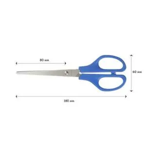 Ножницы Buromax офисные JOBMAX 180мм BM.4536, Ножницы канцелярские - фото 1