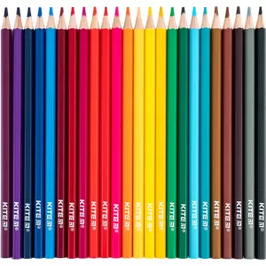Олівці кольорові Kite Classic 24 шт K-055 - Фото 3