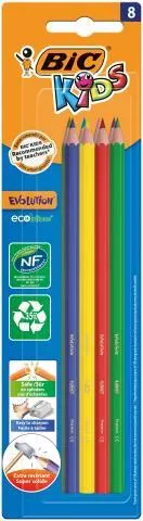 Карандаши цветные BIC Kids Evolution 8 шт bc9464831, Цветные