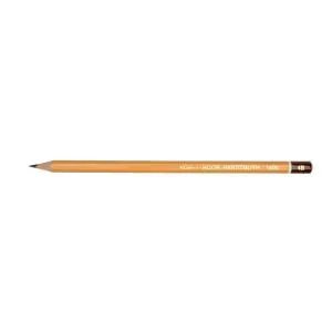 Карандаш KOH-I-NOOR графитный 4В 1500.4B, Простые