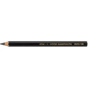 Карандаш KOH-I-NOOR графитный Jumbo HB 1820 HB, Простые