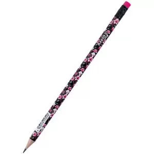 Олівець графітний Axent HB Floral Black 9009/36