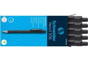 Карандаш механический SCHNEIDER 556 HB 0,5 мм корпус черный S155601, Механические карандаши - фото 1