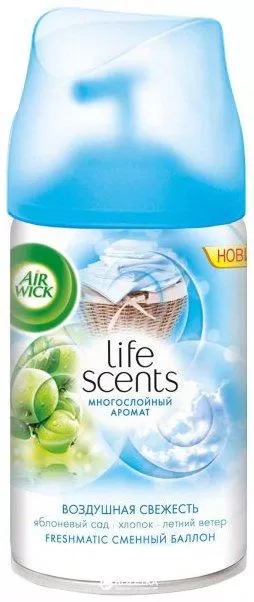 Освежитель сменный баллон AIRWICK Утренняя свежесть 250 мл b.66128