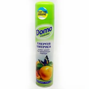 Освежитель воздуха DOMO энергия цитруса 300мл XD 55272, Освежители воздуха