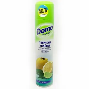 Освежитель воздуха DOMO лимон+лайм 300мл XD 55269, Освежители воздуха