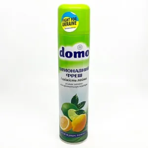 Освежитель воздуха DOMO лимонадный фреш и свежесть лайма 300 мл Natural line XD 55270, Освежители воздуха
