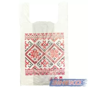 Пакеты Вышиванка красная 50 шт 0168348