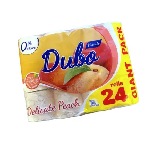 Туалетная бумага Диво Premio Delicate Peach 24 рул 3 слоя 3 51322, Туалетная бумага