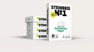 Ящик офисной бумаги А4 Steinbeis №1 ISO70 СІЕ55 Ecology Paper 80г/м 500л 5 пачек A4.80.Steinbeis55.box