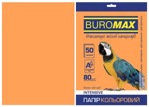 Бумага цветная А4, 80г/м2, INTENSIVE, 50л, BUROMAX BM.2721350 - Фото 4