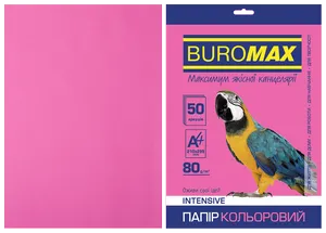 Бумага цветная А4, 80г/м2, INTENSIVE, 50л, BUROMAX BM.2721350 - Фото 5