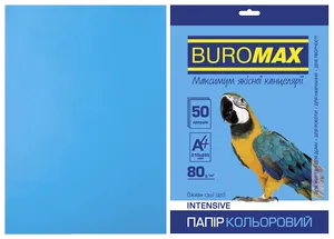 Бумага цветная А4, 80г/м2, INTENSIVE, 50л, BUROMAX BM.2721350 - Фото 6