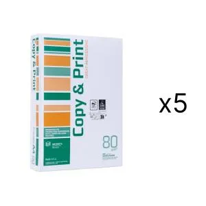 Ящик офісного паперу А4 Copy & Print 80м/г2 клас C A4.80.Copy.Print.C.box, Для офісу