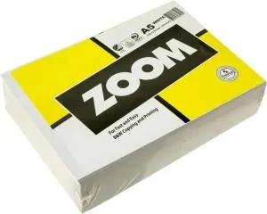 Бумага офисная Zoom А5 80 г/м2 500 листов класса C+ A5.80.Zoom, Для офиса