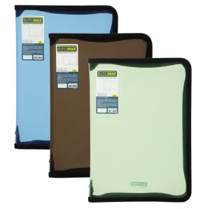 Папка А4 на блискавці JOB BM.3941-99 Buromax, На блискавці, замку пластикові