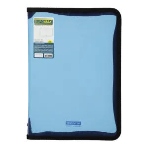 Папка А4 на молнии JOB BM.3941-99 Buromax, Папки на молнии, замке пластиковые - фото 5